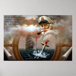 NEWS & Map Captain 2 or Sea Captain Print