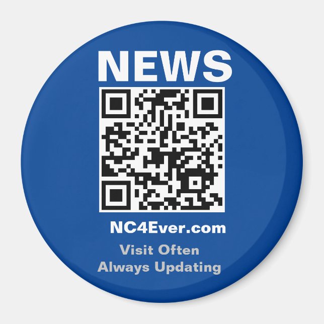 NEWS Refrigerator Magnet (Front)