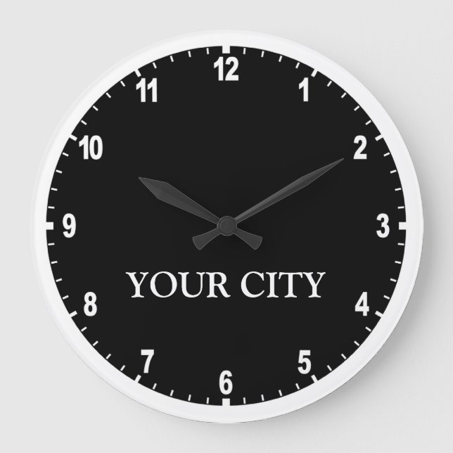 News Room Clock (Dark) (Front)