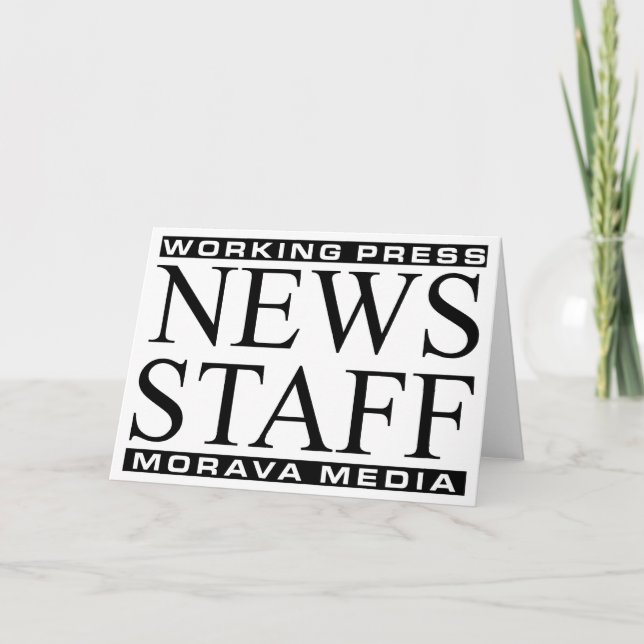 News Staff Card (Front)