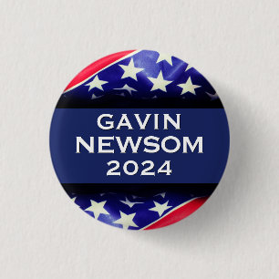 NEWSOM 2024 Campaign Button