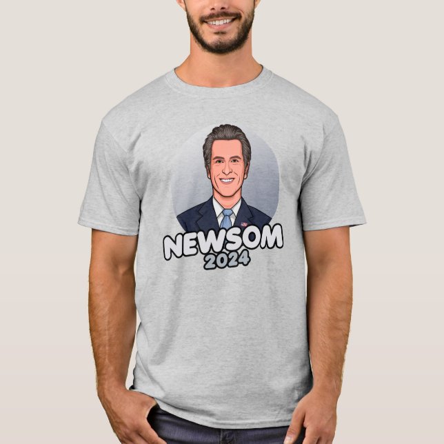 NEWSOM 2024 T-Shirt (Front)