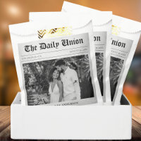 Newspaper Article Wedding