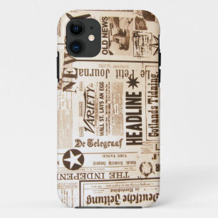 Newspaper Case-Mate iPhone Case