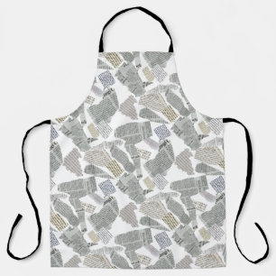 Newspaper Cutting Pattern 01x4.b Apron