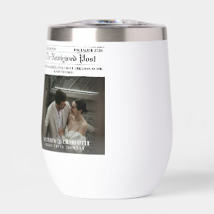 Newspaper Merry and Married Photo