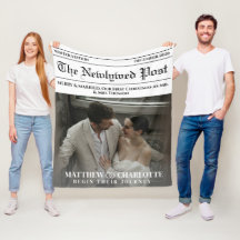 Newspaper Merry and Married Photo