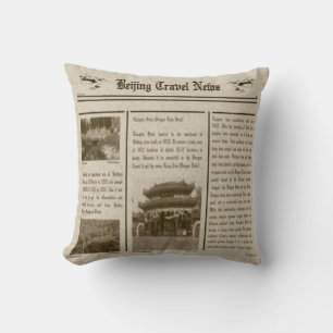 Newspaper Pillow