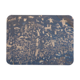 Newspaper Rock Magnet