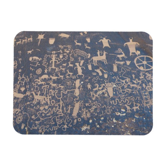 Newspaper Rock Magnet (Horizontal)