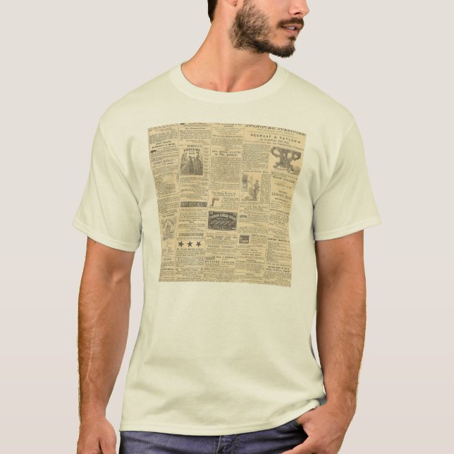 Newspaper Shirt (Front)
