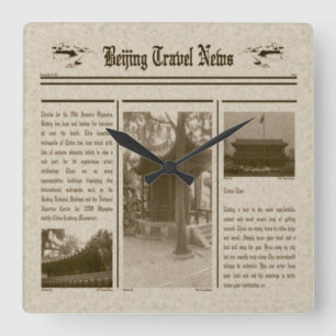 Newspaper Wall Clock