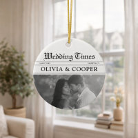 Newspaper Wedding