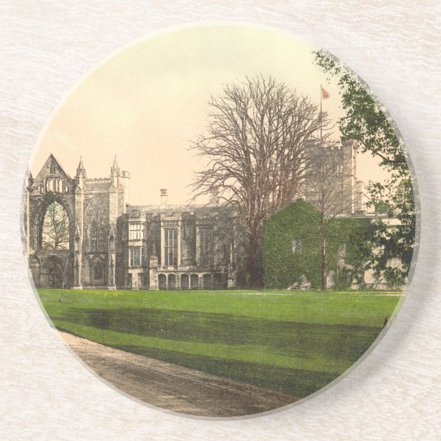 Newstead Abbey, Nottinghamshire, England Coaster (Front)