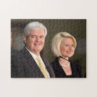 Newt & Calista Gingrich Jigsaw Puzzle