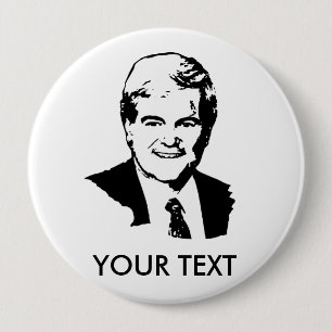 Newt Gingrich 10 Cm Round Badge