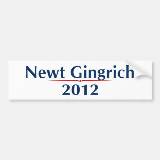 Newt Gingrich 2012 (v101) Bumper Sticker