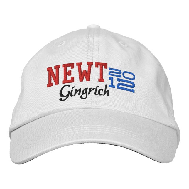 Newt Gingrich Twenty Twelve 2012 Embroidered Hat (Front)