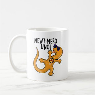 Newt-mero Uno Funny Newt Pun Coffee Mug