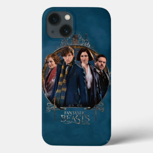 NEWT SCAMANDER™ and Company Art Nouveau Frame iPhone 13 Case