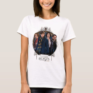 NEWT SCAMANDER™ and Company Art Nouveau Frame T-Shirt