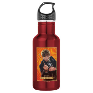 Newt Scamander Character Graphic 532 Ml Water Bottle