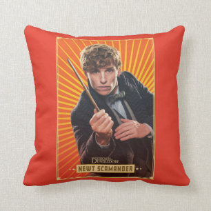 Newt Scamander Character Graphic Cushion
