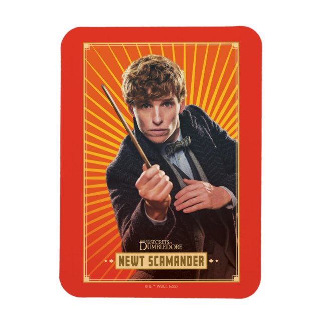 Newt Scamander Character Graphic Magnet (Vertical)