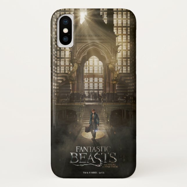 NEWT SCAMANDER™ in MACUSA™ Headquarters Case-Mate iPhone Case (Back)