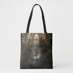 NEWT SCAMANDER™ in MACUSA™ Headquarters Tote Bag