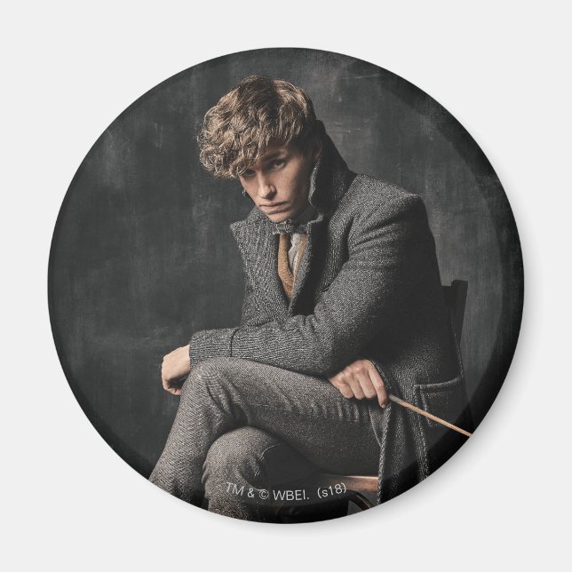 NEWT SCAMANDER™ Photo Magnet (Front)
