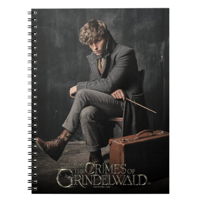 NEWT SCAMANDER™ Photo Notebook (Front)