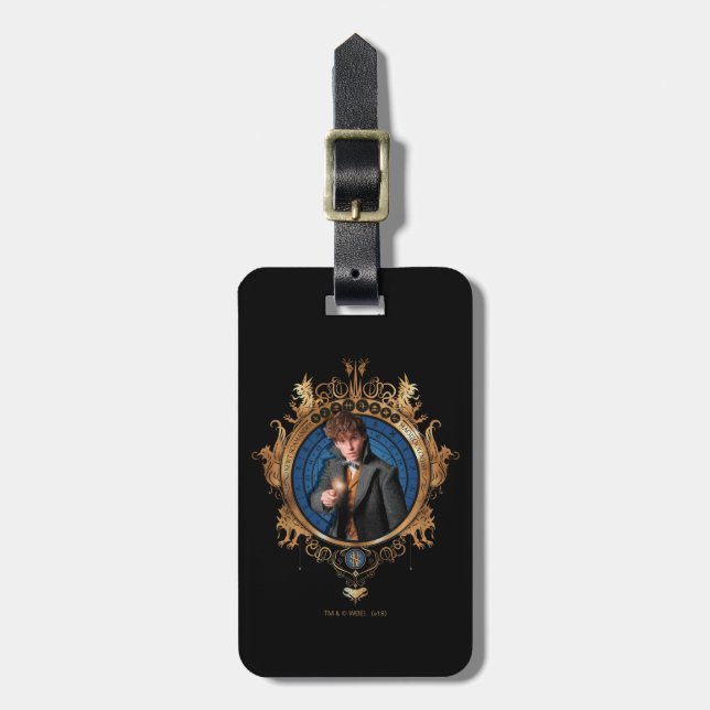 NEWT SCAMANDER™ Portrait Luggage Tag (Front Vertical)