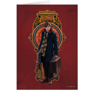 NEWT SCAMANDER™ Standing Art Nouveau Panel