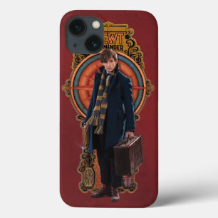 NEWT SCAMANDER™ Standing Art Nouveau Panel iPhone 13 Case