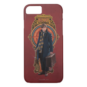 NEWT SCAMANDER™ Standing Art Nouveau Panel Case-Mate iPhone Case