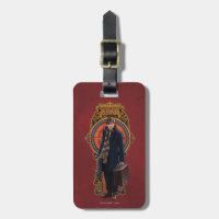 NEWT SCAMANDER™ Standing Art Nouveau Panel