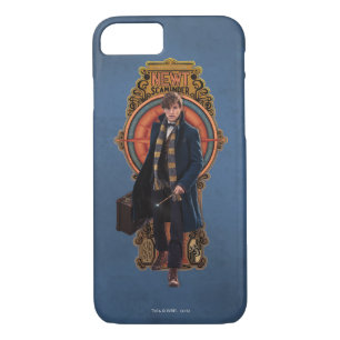 NEWT SCAMANDER™ Walking Art Nouveau Panel Case-Mate iPhone Case