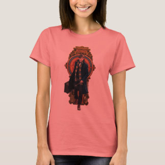 NEWT SCAMANDER™ Walking Art Nouveau Panel T-Shirt