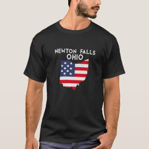 Newton Falls Ohio USA State America Travel Ohioan T-Shirt