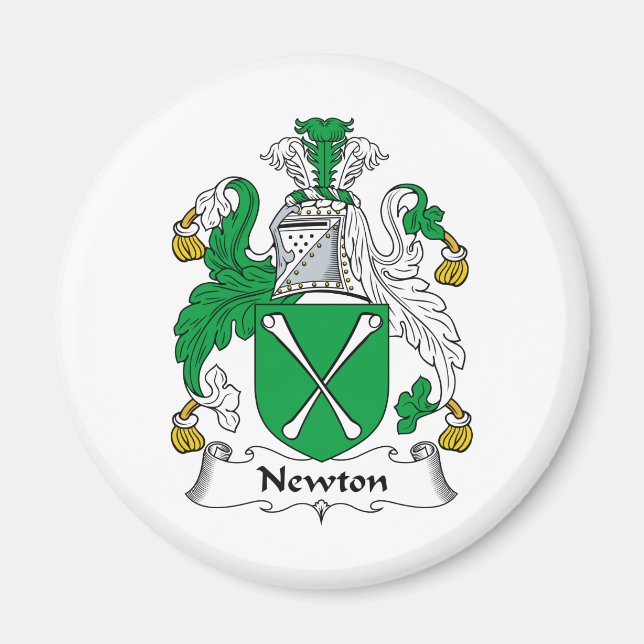 Newton Family Crest Magnet (Front)