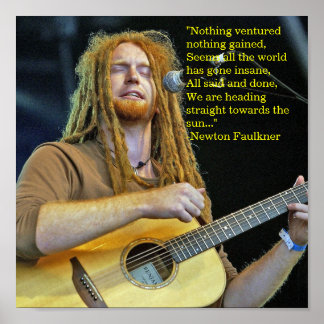 Newton Faulkner Poster