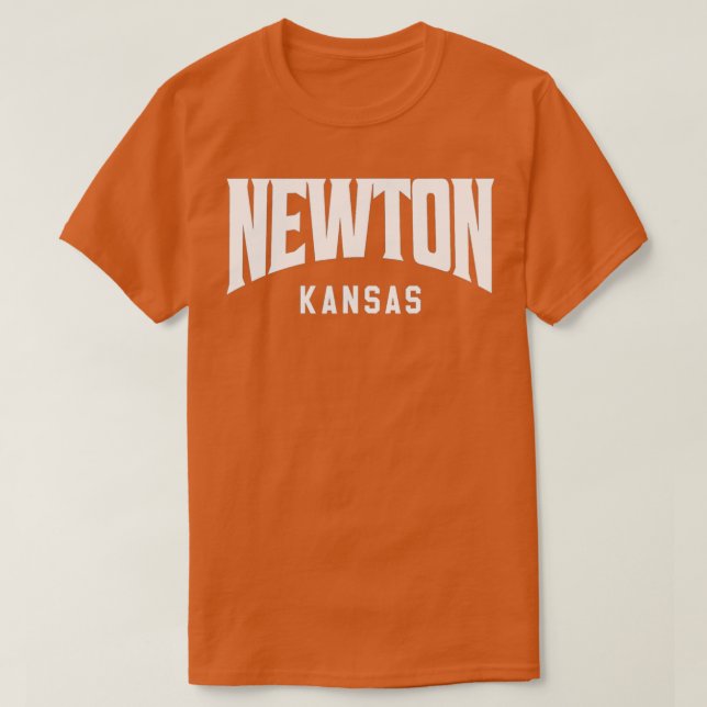 Newton Kansas  T-Shirt (Design Front)