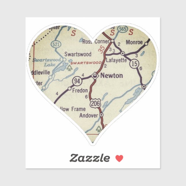 Newton New Jersey (Sheet)