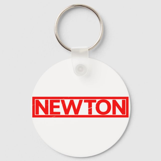 Newton Stamp Key Ring (Front)