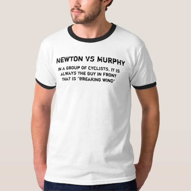 Newton vs Murphy T-Shirt (Front)