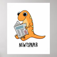 Newtspaper Funny Newt Pun