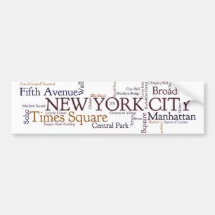 NewYork Bumper Sticker