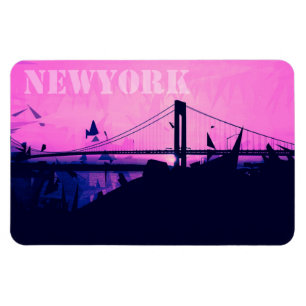 NewYork City Bridge Magnet