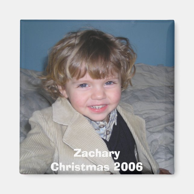 newzack, ZacharyChristmas 2006 Magnet (Front)